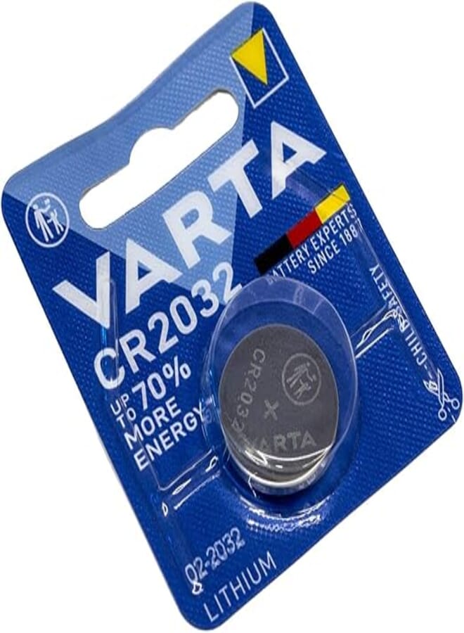 VARTA VARTA Battery For Electronics CR2032 3V Lithium Battery, Button Cells In Blister Pack